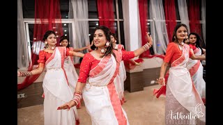 Holud Dance Performance😍 JhumkaNoya Daman dance wedding weddingdance AuthenticPhotographybd [upl. by Akienaj732]