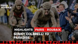 ParisRoubaix2021  Highlights [upl. by Hgielar]