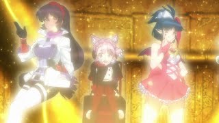 Symphogear AMV  Noble Red  Not Alone [upl. by Ise]