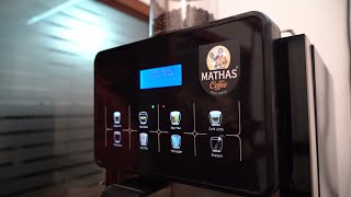 Mathas Coffee Outlet Machin part 2 [upl. by Imak]