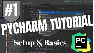 Pycharm Tutorial 1  Setup amp Basics [upl. by Roman378]