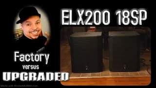 EV ELX 200 15p and ELX 200 18 sp sound test Crystal Clear vocals and thunderous bass [upl. by Yarased683]