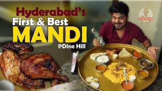 The 1st Mandi In Hyderabad Banjara Hills ft5monkeys food  Street Food [upl. by Eatnwahs928]