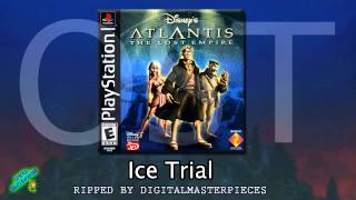 Disneys Atlantis The Lost Empire PS1 Soundtrack  Ice Trial Gamerip [upl. by Isia]