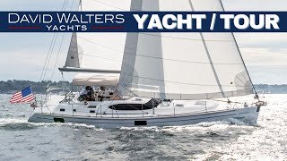 Hylas H48  2019 Boat of the Year Winner  WALKTHROUGH AND REVIEW [upl. by Htial609]