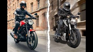 HONDA CB125R vs YAMAHA XSR125 [upl. by Jordans97]