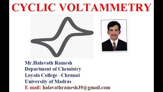 Cyclic Voltammetry [upl. by Annayt]