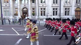 The Massed Bands of the Guards Division Beating Retreat 2015 [upl. by Youngman]