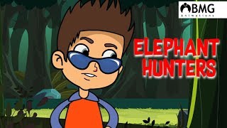 Happy Kid  Elephant Hunters  Episode 98  Kochu TV  Malayalam [upl. by Naasar]