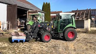 Dach Abdecken mit Tünnissen GT 150  Fendt GT 150 [upl. by Rocky816]