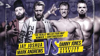 FREE MATCH  Mark Andrews vs Jay Joshua vs Danny Jones vs Harrison Bennett ATTACK Pro [upl. by Hgielsa]