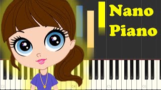 Littlest Pet Shop Theme Song On Piano EASY [upl. by Derf]