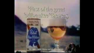 Pabst Blue Ribbon Commercial 1972 PBR [upl. by Leia]