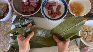 How to wrap perfect zongzi for beginners See why this is going viral Well explained and doable [upl. by Inama]