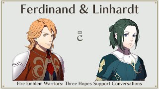 Ferdinand amp Linhardt Support Conversation  Fire Emblem Warriors Three Hopes [upl. by Ahseket]