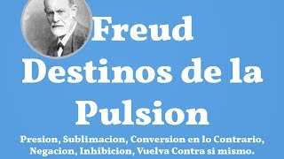 Freud Destinos de la Pulsion [upl. by Shirley]