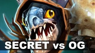 SECRET vs OG  8000 vs 8000 MMR Major Final Game 2 [upl. by Aihsenet491]