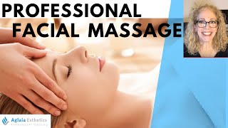 PROFESSIONAL FACE amp DECOLLETE MASSAGE TECHNIQUES [upl. by Bissell107]