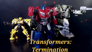 Transformers Termination  a stop motion battle [upl. by Anahsahs]