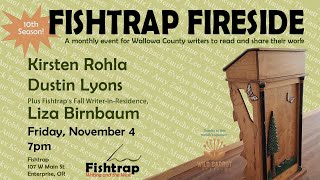 Fishtrap Fireside  November 4 2022 [upl. by Creedon56]