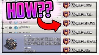 STRANGEST Clans in Clash of Clans  Engineered Cheaters or Just Good [upl. by Aerbma]