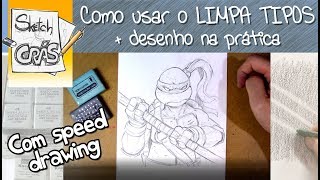 Como usar o LIMPA TIPOS  desenho na PRÁTICA [upl. by Mauricio]