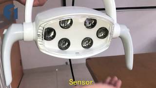 Dental clinic 6 led bulbs oral light with sensor [upl. by Ardet]