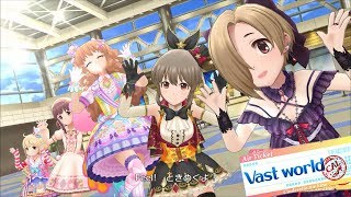 「デレステ」Vast world Game ver 双葉杏、緒方智絵里、堀裕子、白坂小梅、諸星きらり SSR [upl. by Fabrice992]