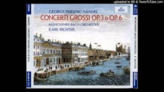 G F Händel  Concerti Grossi  Karl Richter  Op 3 n 2 I Vivace [upl. by Hatty]