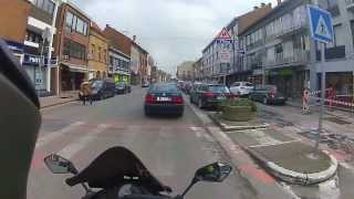 essai et ressenti kawasaki er6f 2013 Bonus  des gens vraiment pffff [upl. by Llerdna]