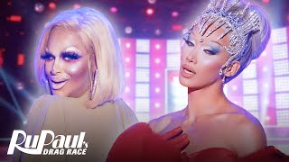 Plastique Tiara amp Roxxxy Andrews’ Diana Ross Lip Sync 🤩 RuPaul’s Drag Race All Stars 9 [upl. by Selmore]