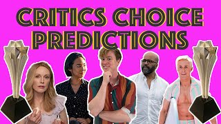 Critics Choice Awards 2024 Final Predictions  All Categories [upl. by Asilram610]