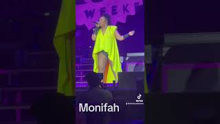 Monifah live at 50 Cent’s Humor Harmony Weekend [upl. by Ariek]