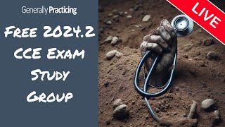 RACGP CCE Study Group Livestream  Oct 2 2024  Generally Practicing  20242 LS1 [upl. by Yelnikcm]