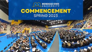 Morehead State Class of Spring 2023 Commencement Highlights 🦅🎓 [upl. by Cardie]