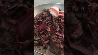 Laal saagfood indianrecipes recipe deentalks [upl. by Reitman]