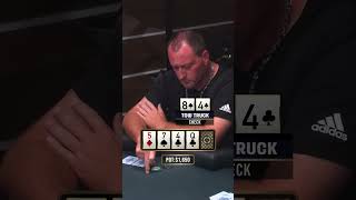 Three Way River Bluff poker fyp [upl. by Innoj]