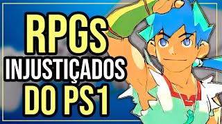 10 RPGs de PS1 que MERECEM mais RECONHECIMENTO [upl. by Trescott]