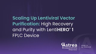 Scaling Up Lentiviral Vector Purification High Recovery amp Purity with LentiHERO 1 FPLC Device [upl. by Alikam]