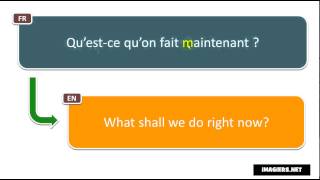 How to pronounce  Qu’est ce qu’on fait maintenant [upl. by Arramahs]