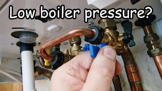 How To Increase Boiler Pressure On Ideal Logic Combi [upl. by Lovmilla]