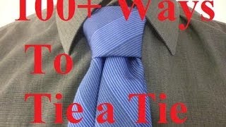 HOW TO TIE A TIE Reverse Four in Hand Necktie Knot [upl. by Gilchrist]