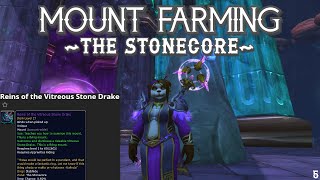 World of Warcraft  Mount Farming  The Stonecore [upl. by Anesusa827]