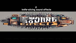 knife slicing sound effects [upl. by Ayaj]