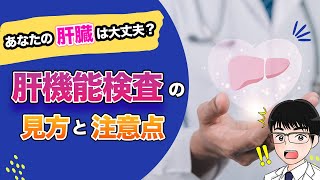 【あなたの肝臓は大丈夫？】肝機能検査の見方と注意しなければならないポイントについて解説 [upl. by Acinimod]