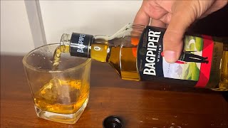 Bagpiper Whisky review English [upl. by Anibas]