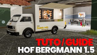 HOF BERGMANN 15 FS22  GUIDE des NOUVEAUTÉS [upl. by Llednahs]