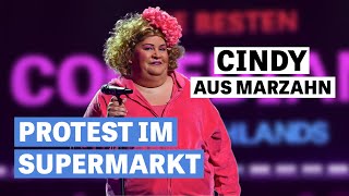 Cindy aus Marzahn  An der Wursttheke kleben  Die besten Comedians Deutschlands [upl. by Baumann939]