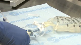 BD7494 BD PhaSeal Clinical Video 16 PharmacyPreparing an IV bag with the Infusion Adapter v10 [upl. by Epifano]