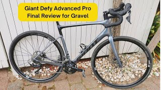 Giant Defy Advanced Pro final review for Gravel [upl. by Annawyt]